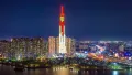 從對岸看Landmark 81與Vinhomes Central Park夜景