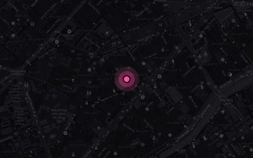 バナナママ ルーフトップバーの地図