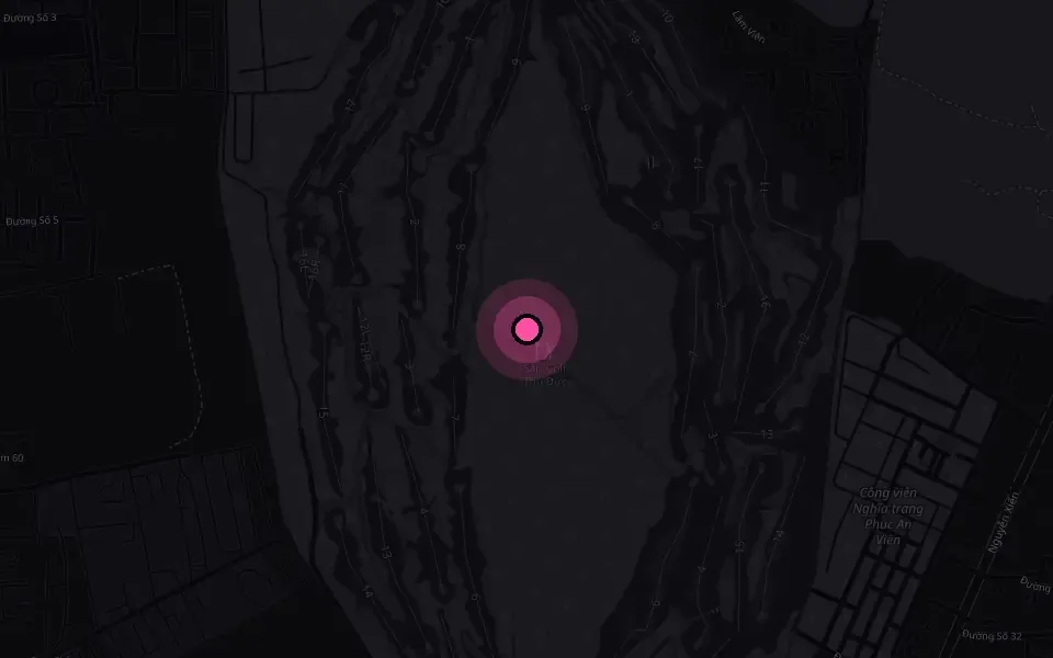 ベトナム ゴルフ&カントリークラブの地図